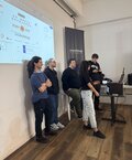 Equipo de RubySur antes de empezar
